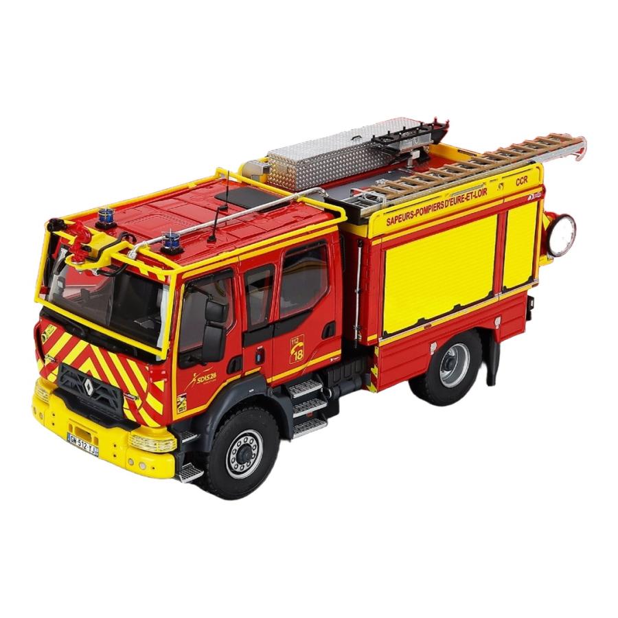 Renault D14 タンクローリー Gallin CCR SDIS 28 消防車 2013 / ALERTE 1/43 ミニカー トラック模型 | 
