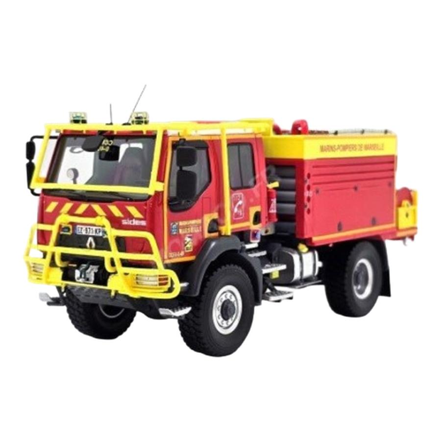 【予約】2026年発売予定 Renault D14 タンクローリー ダブルキャブ SIDES CCFM BMPM 2019 ALERTE 1/43 | 
