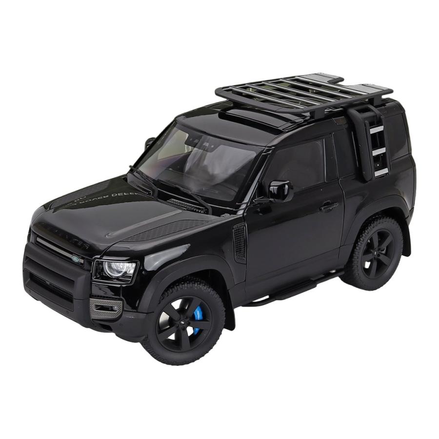 Land Rover New Defender 90 2020 ブラック 開閉機構付き / Almost-Real 1/18 ミニカー | 