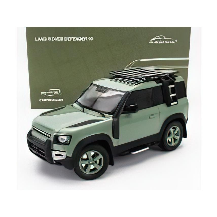 LAND ROVER NEW DEFENDER 90 75th 2023 - GREEN BLACK/ALMOST REAL 1/18 | 