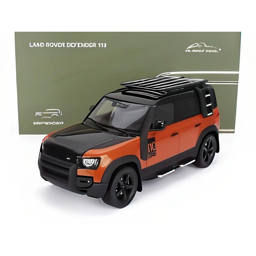 LAND ROVER ニューディフェンダー 110 2020 オレンジ/ブラック/ Almost-Real 1/18 ミニカー | 