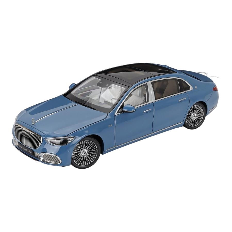 Mercedes Benz S-Class S600 V12 Maybach 2021 ブルー / Almost-Real 1/18 ミニカー | 