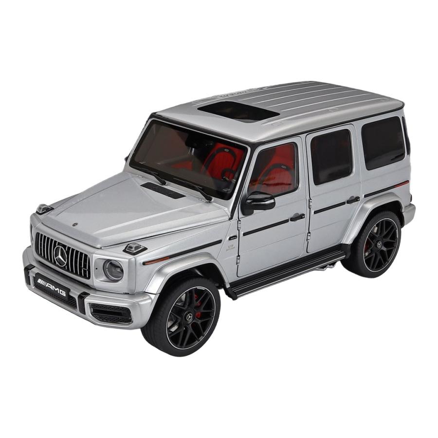 Mercedes Benz G-CLASS G63 AMG W463 2019 シルバー / Almost-Real 1/18 ミニカー | 