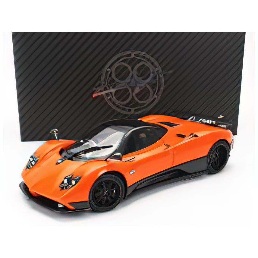 PAGANI ZONDA F 2005 - ORANGE / ALMOST-REAL 1/18 | 