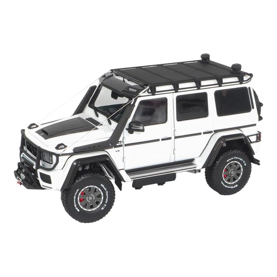 Brabus 550 Adventure Mercedes Benz G500 4x4 2017 ホワイト / Almost-Real 1/18 | 