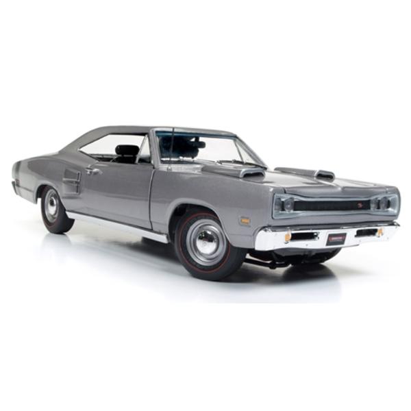 1969 Dodge Coronet R/T Hardtop in Silver - Muscle Car and Corvette Nationals Edition /AMEAMERICAN MUSCLE 1/18 ミニカー | 