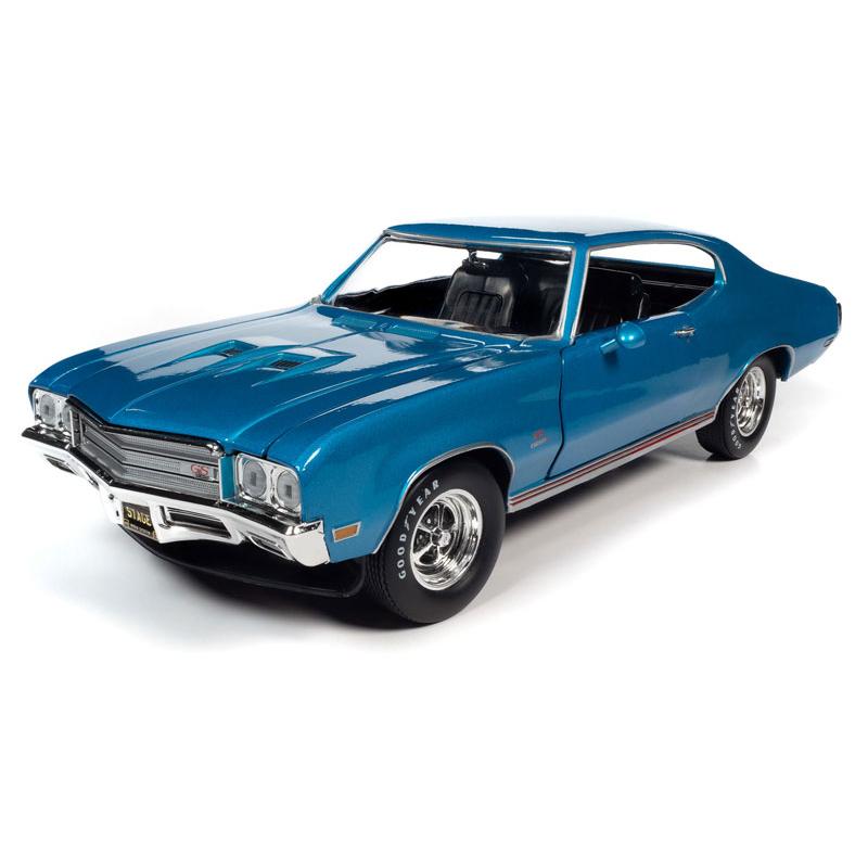1971 Buick Grand Sport Stage 1 in Stratomist Blue - Class of 1971 /AMEAMERICAN MUSCLE 1/18 ミニカー | 