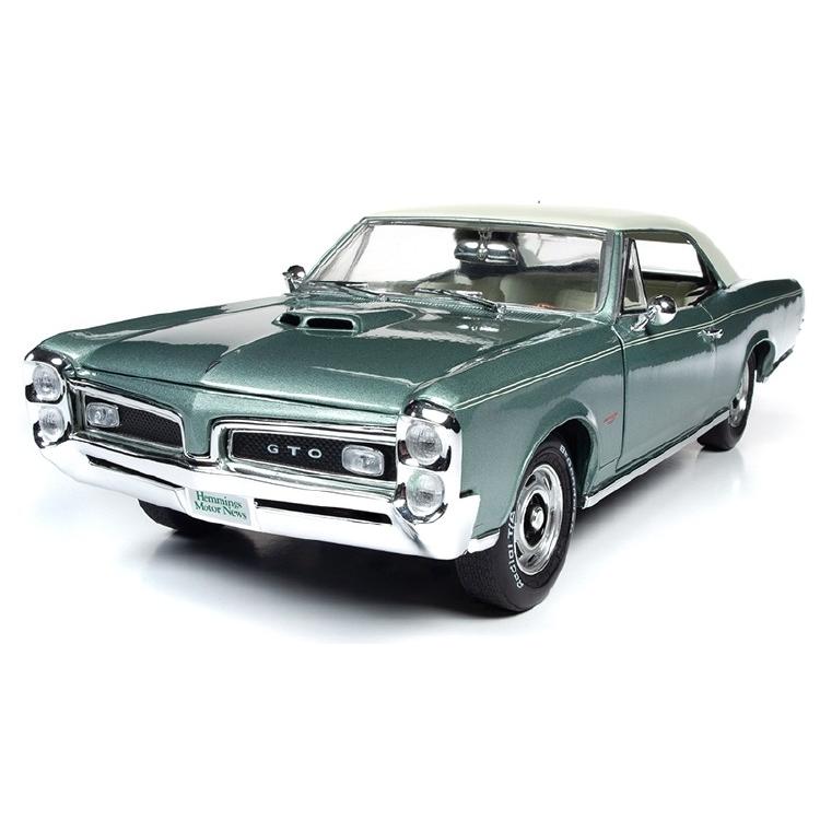 American Muscle GTO 黒 1/18スケール Ertl American Muscle 1966 Pontiac GTO 1/18 Diecast Black w