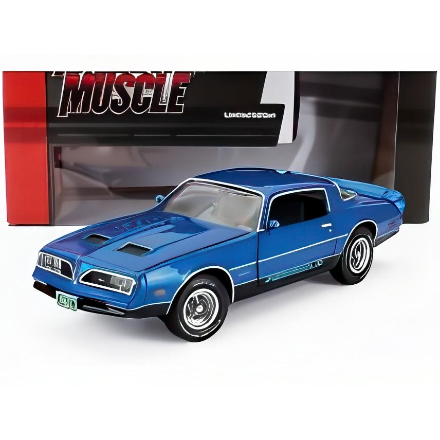 PONTIAC ファイヤーバード クーペ 1978 ブルーブラック/ AUTOWORLD 1/18 ミニカー | 