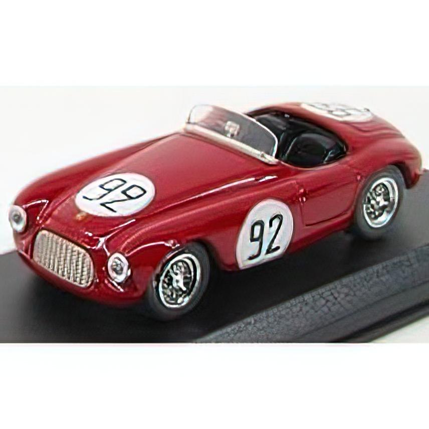 FERRARI - 225S TOURING N 92 12th GP MONTECARLO 1952 E.CASTELLOTTI - RED /ART-MODELART-MODEL 1/43ミニカー | 