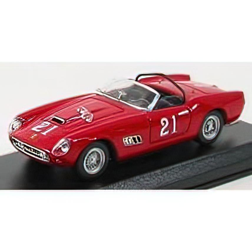 FERRARI - 250 GT LWB CALIFORNIA SPIDER ch.1699 N 21 NASSAU 1960 W.VON TRIPS - RED /ART-MODELART-MODEL 1/43ミニカー | 