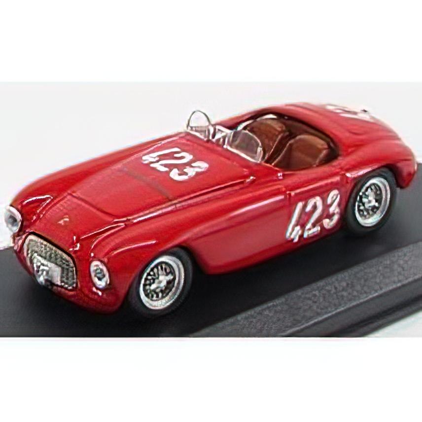 FERRARI - 166MM BARCHETTA SPIDER Ch.0034 N 423 WINNER GIRO DI SICILIA 1952 MARZOTTO - MARINI - RED /ART-MODELART-MODEL 1/43ミニカー | 