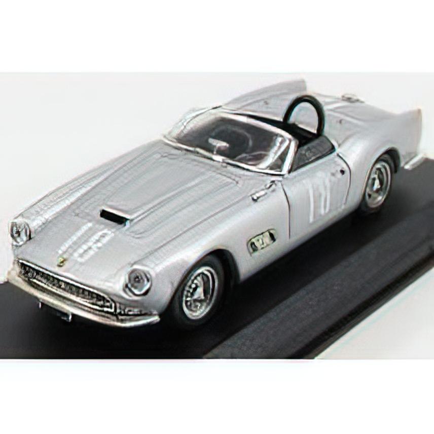 FERRARI - 250 CALIFORNIA LWB SPIDER AMERICA ch.1451 N 18 WINNER NASSAU MEMORIAL TROPHY RACE 1959 B.GROSSMAN - SILVER /ART-MODELART-MODEL 1/43ミニカー | 