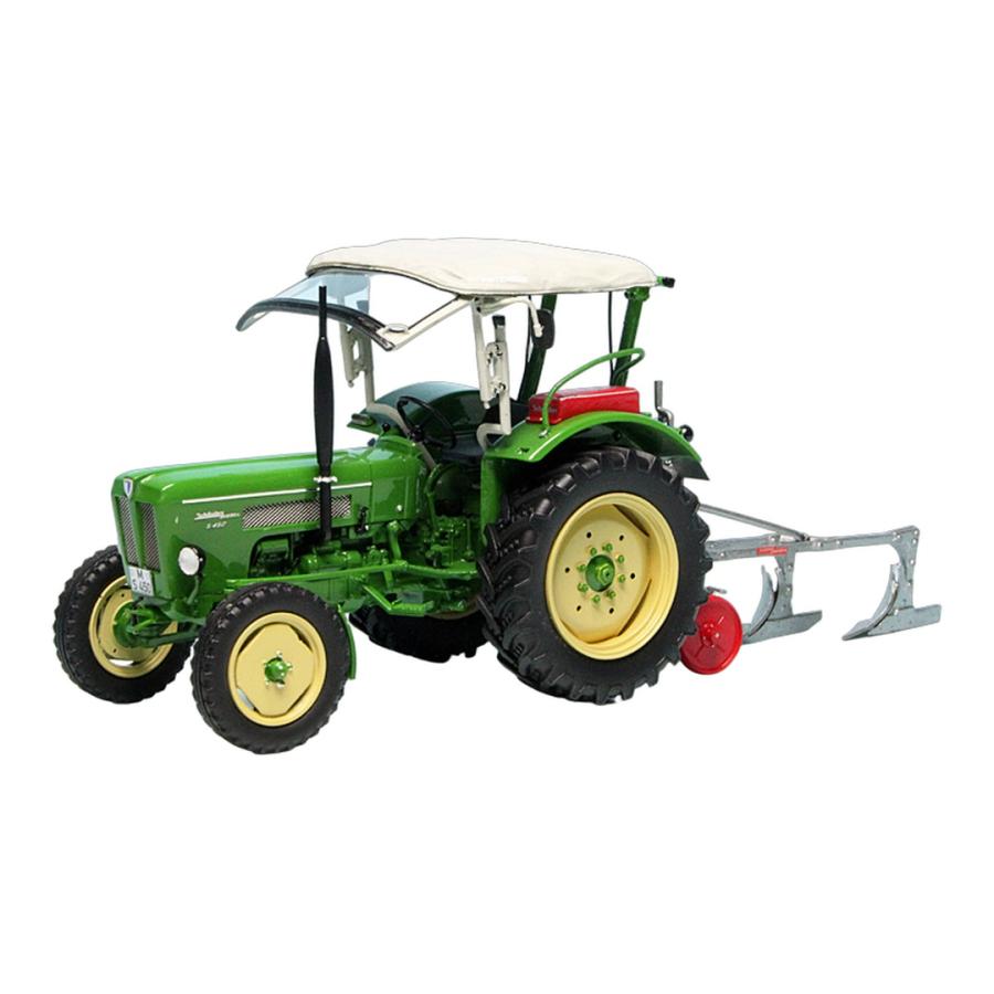 Schlueterシュルーター S 450 トラクター 1962 Germany 350台限定 / AutoCult 1/32 ミニカー | 