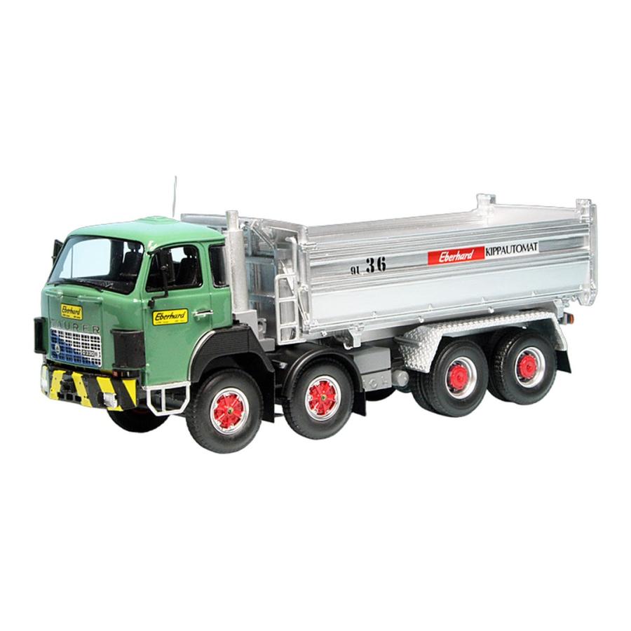 Saurer D330 B F 8x4 ダンプ Eberhard Kippautomat 333台限定 AutoCult 1/43 ミニカー | 