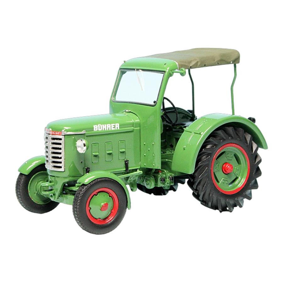 Buehrerビューラー BD4 トラクター 1952 Switzerland 333台限定 / AutoCult 1/32 ミニカー | 