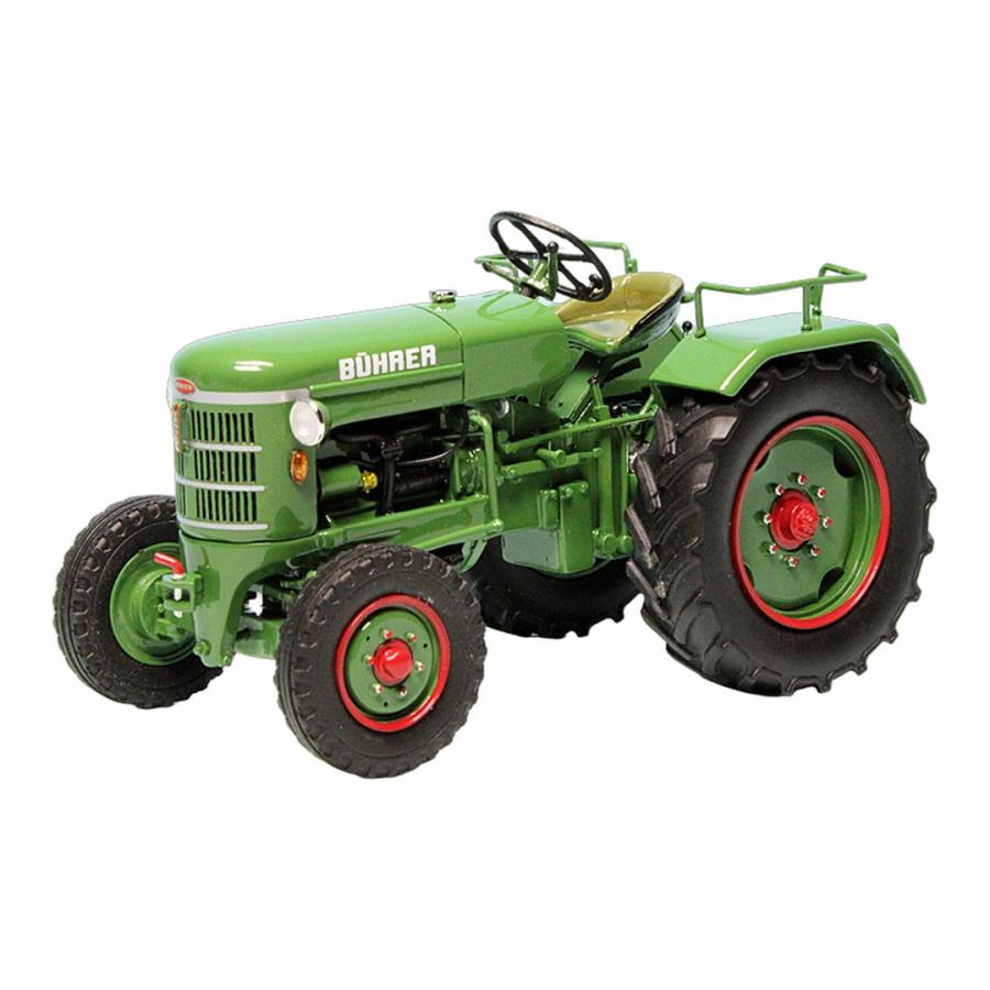 Buehrerビューラー MFD 4/10 トラクター 1955 Switzerland 333台限定 / AutoCult 1/32 ミニカー | 