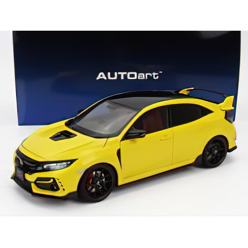 HONDA - CIVIC TYPE R (FK8) 2021 - YELLOW/Autoartオートアート 1/18 | 