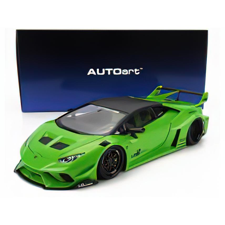 LAMBORGHINIランボルギーニ HURACAN LIBERTY WALK LB SILHOUETTE WORKS GT 2018 - PEARL GREEN /オートアート 1/18 ミニカー | 