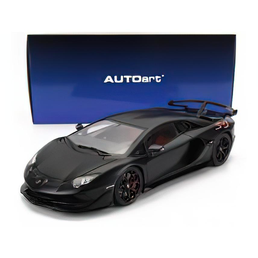 LAMBORGHINIランボルギーニ AVENTADOR SVJ 2018 - BLACK /オートアート 1/18 ミニカー | 