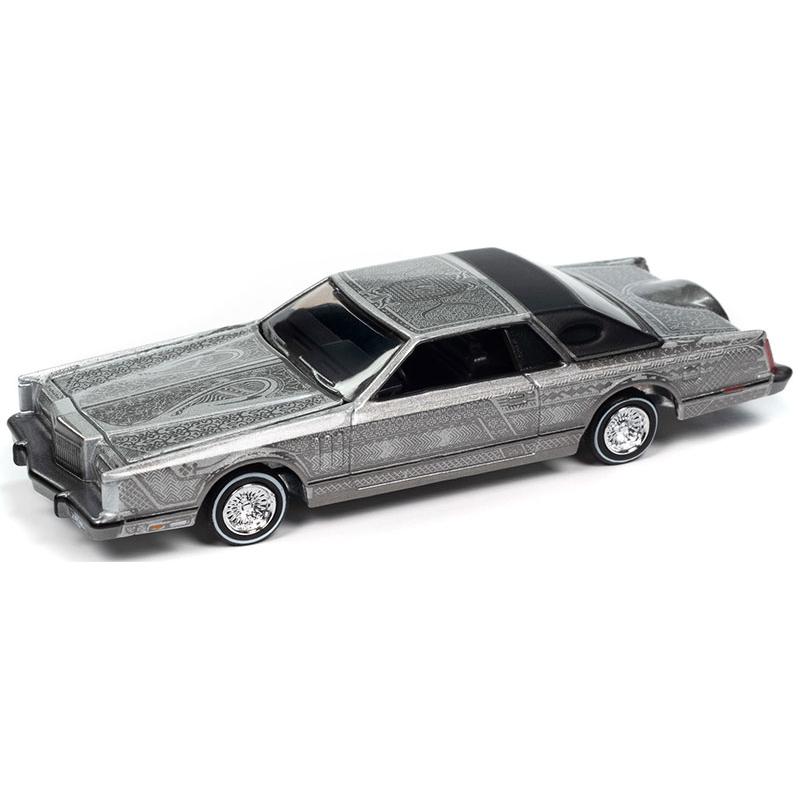 Lincolnリンカーン コンチネンタル ローライダー 1979 シルバーメタリック アメ車 模型 / AutoWorld 1/64 ミニカー 模型 | 