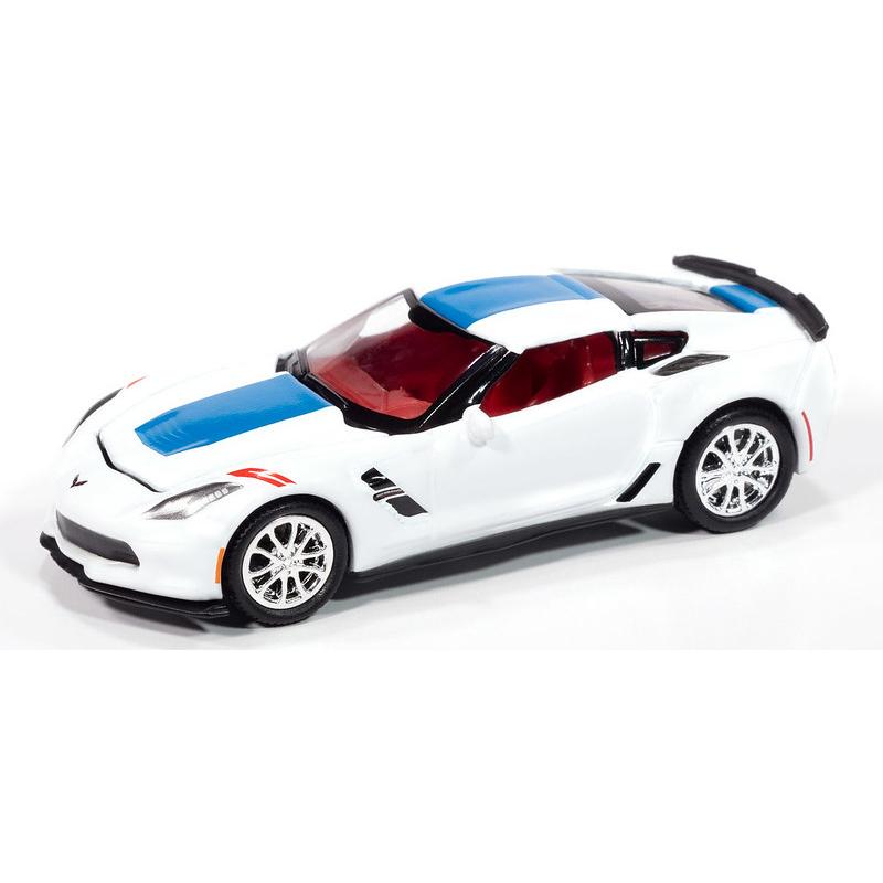 Chevrolet Corvette Grand Sport 2018 AutoWorld 1/64 ミニカー | 