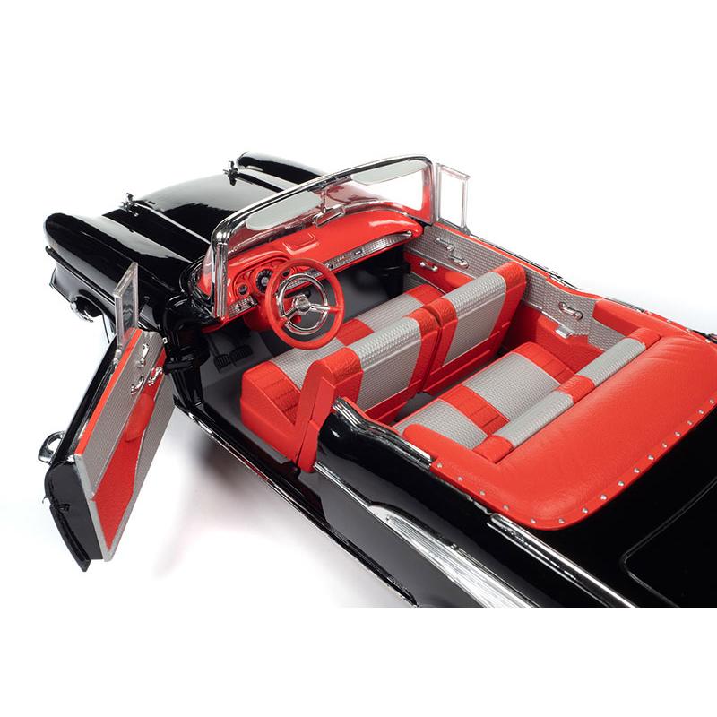 【予約】2023年発売予定James Bondジェームズ・ボンド - 1957 Chevrolet Bel Air Convertible in Onyx Black /AutoWorld 1/18 ミニカー |  | 01