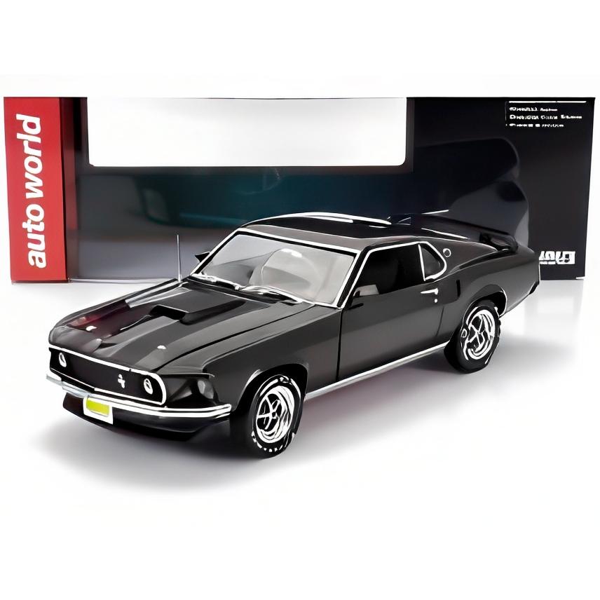 FORD USA マスタング ボス クーペ 1969 映画 ジョン・ウィック ヒットマングレー/ AUTOWORLD 1/18 ミニカー | 