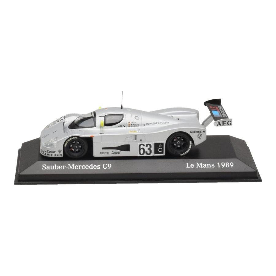 Sauber Mercedes C9 1989 シルバー #63 24時間ルマン 優勝車 MINICHAMPS 1/43 ミニカー | 
