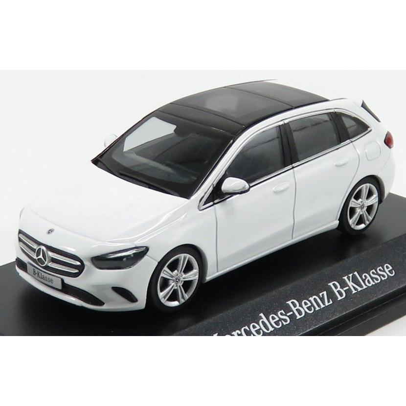 予約】MERCEDES BENZ Bクラス W247 2018 ポーラーホワイト/ Herpa 1/43
