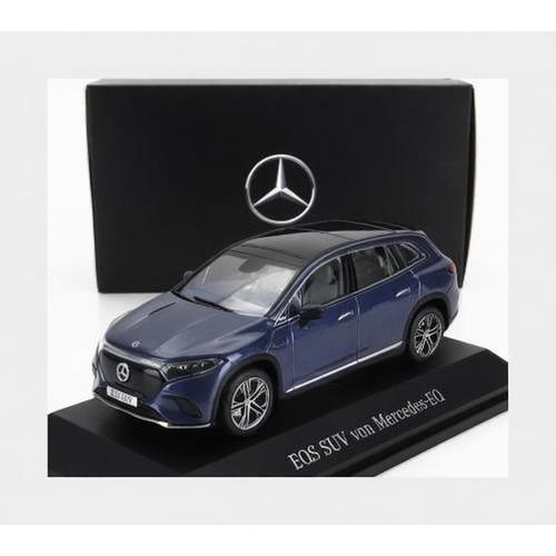 Mercedes Benz EQS SUV X296 2022 ブルーメタリック Spark 1/43 ミニカー | 