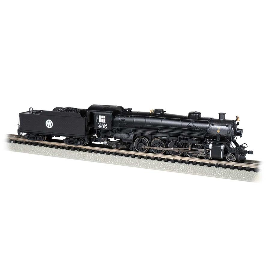 ニューヨーク・オンタリオ＆ウェスタン鉄道 4-8-2 ライトマウンテン 蒸気機関車 #405 サウンド DCC Bachmann Nゲージ 鉄道模型 | 