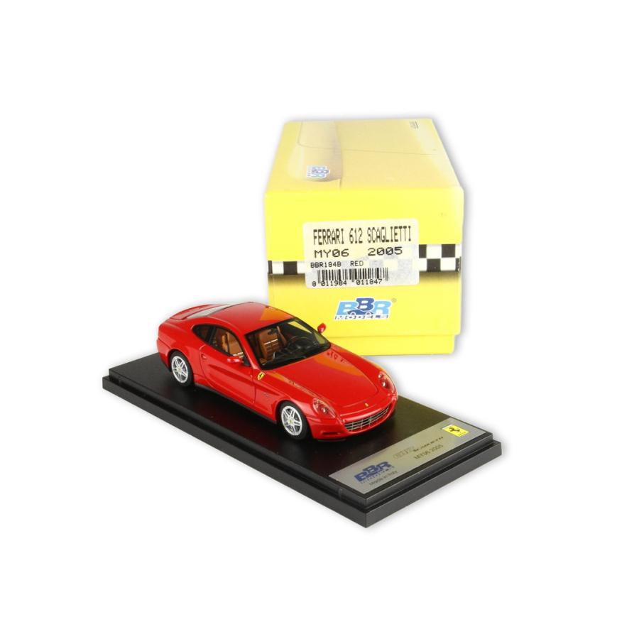 【予約】Ferrariフェラーリ 612 Scaglietti MY06 2005 red / BBR 1/43 ミニカー | 