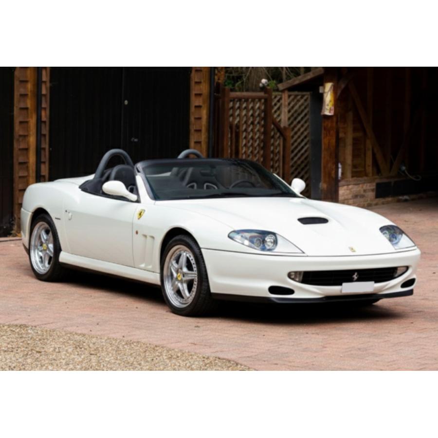 【予約】Ferrari 550 Barchetta 2000 Bianco Avus Black int. BBR 1/18 ミニカー | 
