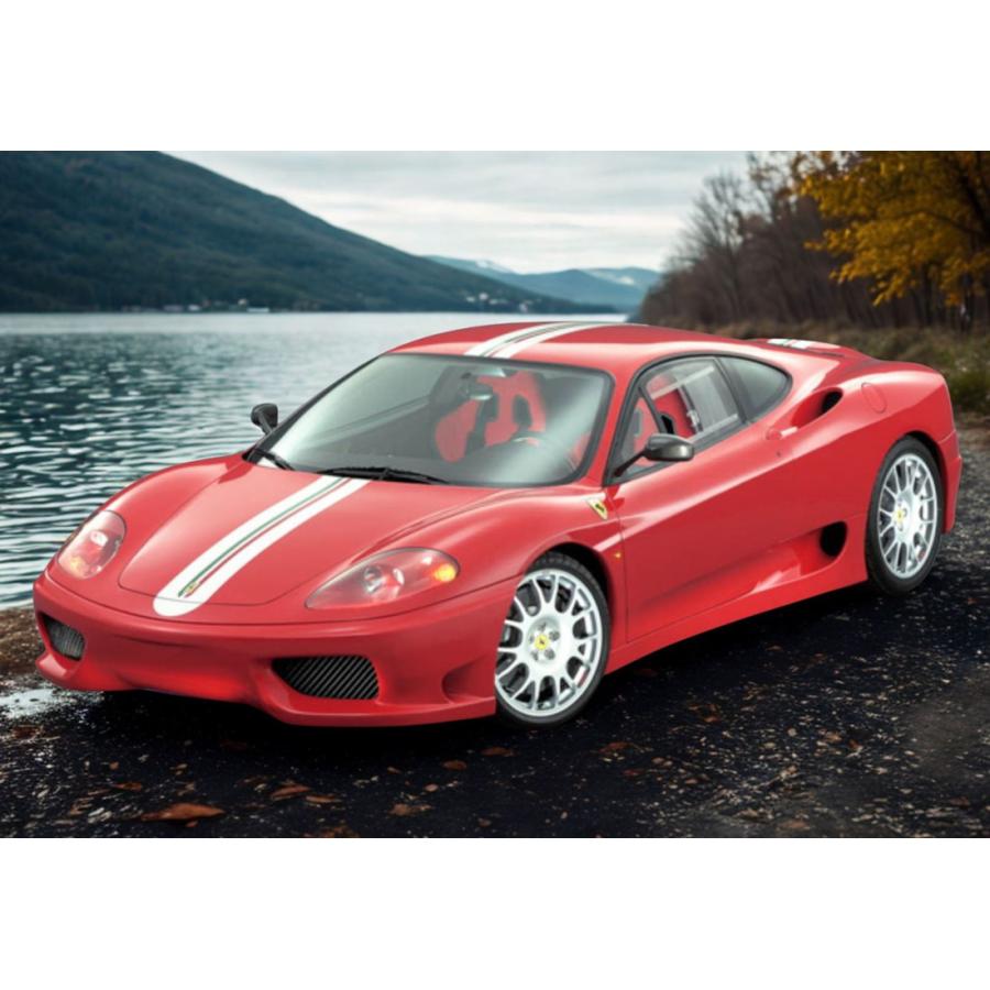 【予約】Ferrari 360 Challenge Stradale Rosso Corsa italian stripe BBR 1/43 | 