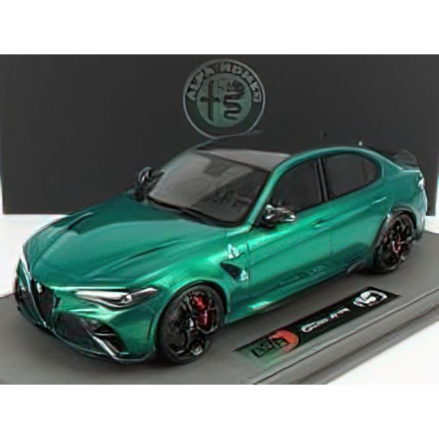 ALFA ROMEO - GIULIA GTA 2020 CON VETRINA VERDE MONTREAL GREEN MET