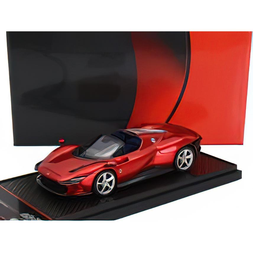 FERRARI - DAYTONA SP3 OPEN ROOF ICONA 2022 - ROSSO METALIZZATO - RED MET /BBR 1/43 | 