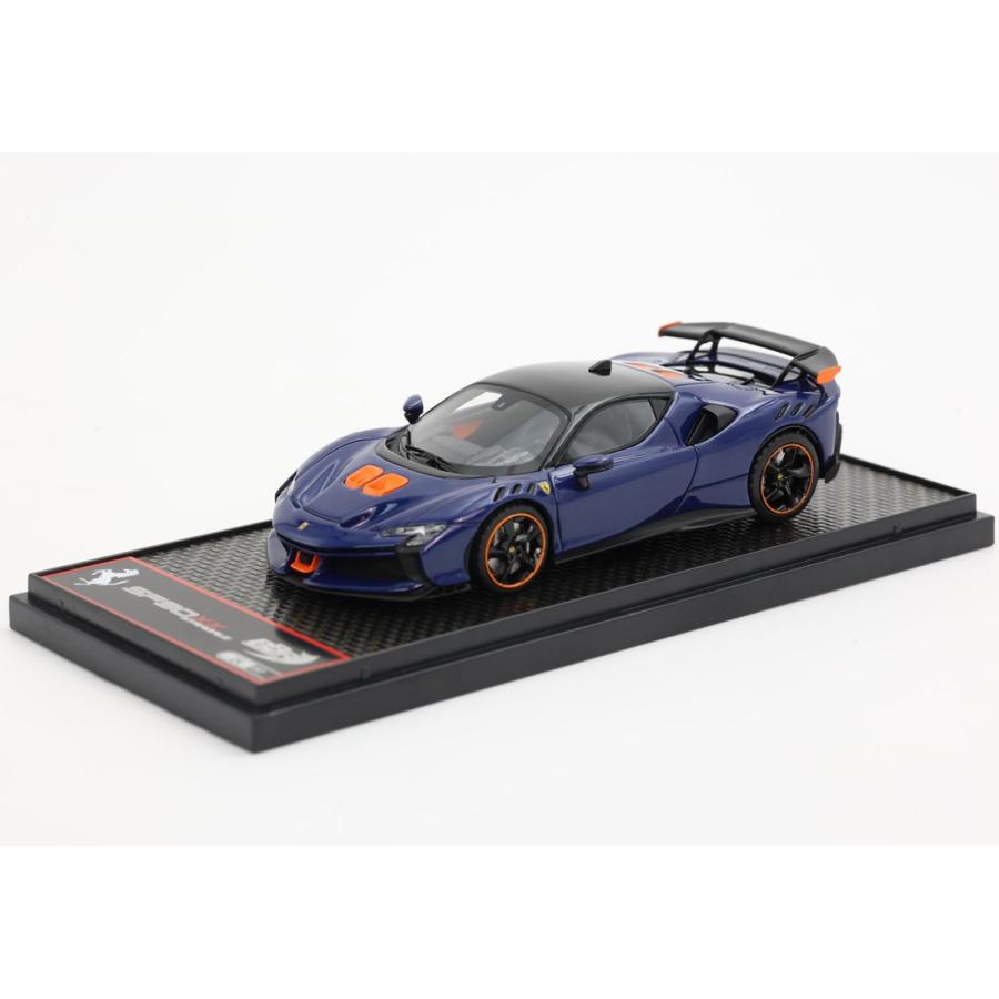 【予約】Ferrariフェラーリ SF90 XX Stradale Electric Blue 限定50台 / BBR 1/43 ミニカー | 