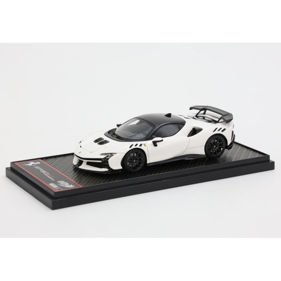 【予約】Ferrari SF90 XX Stradale White Cervino carbon wheels 限定24台 BBR 1/43 | 