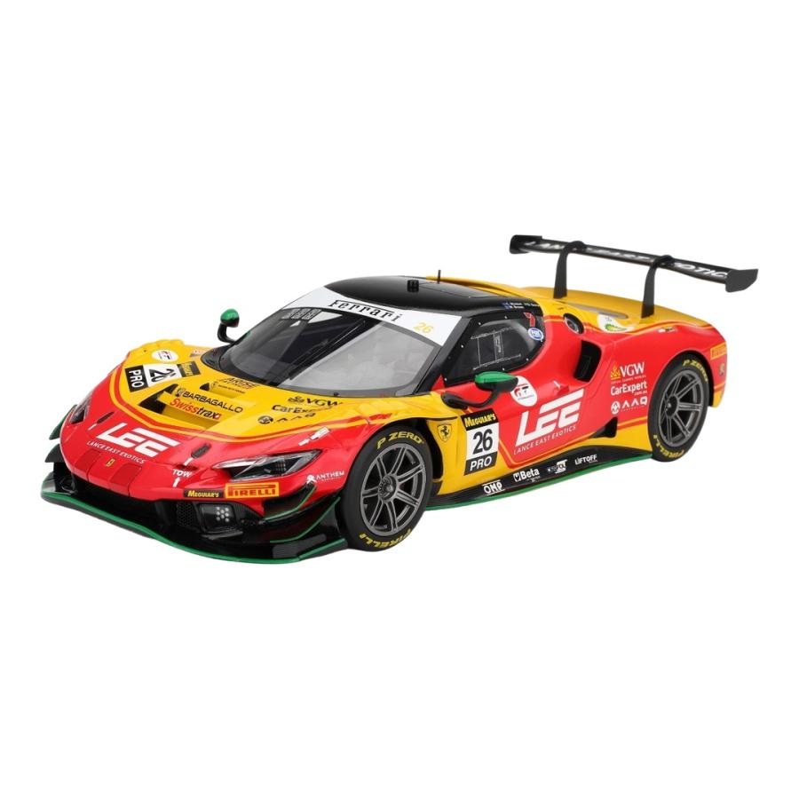 【予約】2026年発売予定 Ferrari 296 GT3 #26 12時間バサースト 2025 レッド / BBR 1/43 ミニカー | 
