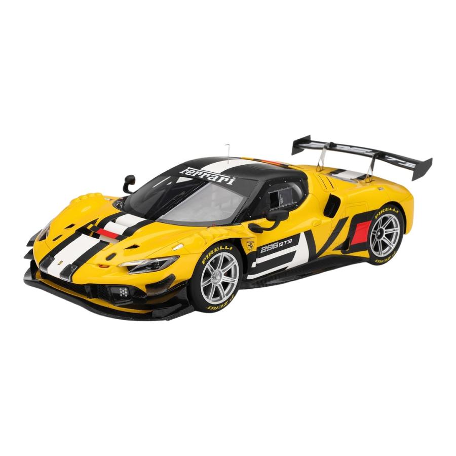 【予約】2026年発売予定 Ferrari 296 GT3 3.0L V6 #0 プレス 2025 イエロー/ブラック BBR 1/43 ミニカー | 