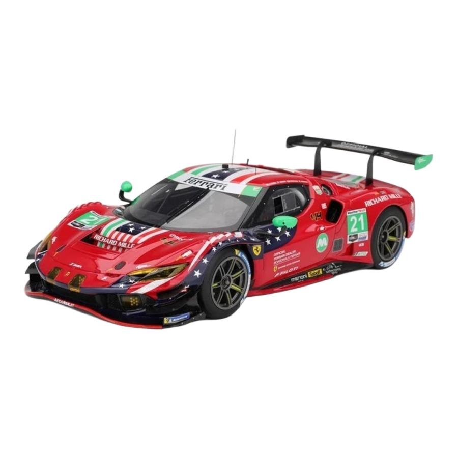 【予約】 フェラーリ 296 GT3 #21 IMSA デイトナ24時間 2025 レッド / PBR Models 1/18 ミニカー | 