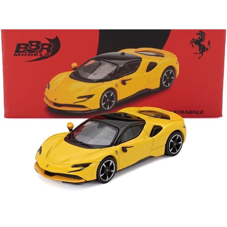 Ferrari SF90 Stradale Hybrid 1000hp 2019 Giallo Modena Yellow BBR 1/64 | 