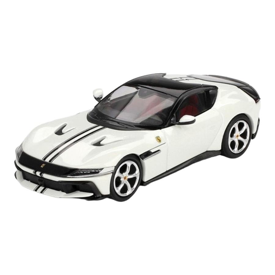 【予約】2026年発売予定 Ferrari 12CILINDRI V12 830cv 2024 ホワイト ブラック / BBR 1/64 ミニカー | 