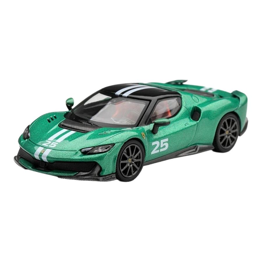 【予約】2026年発売予定 Ferrari 296 スペチアーレ #25 2025 ヴェルデ・ニュルブルクリンク BBR 1/64 ミニカー | 