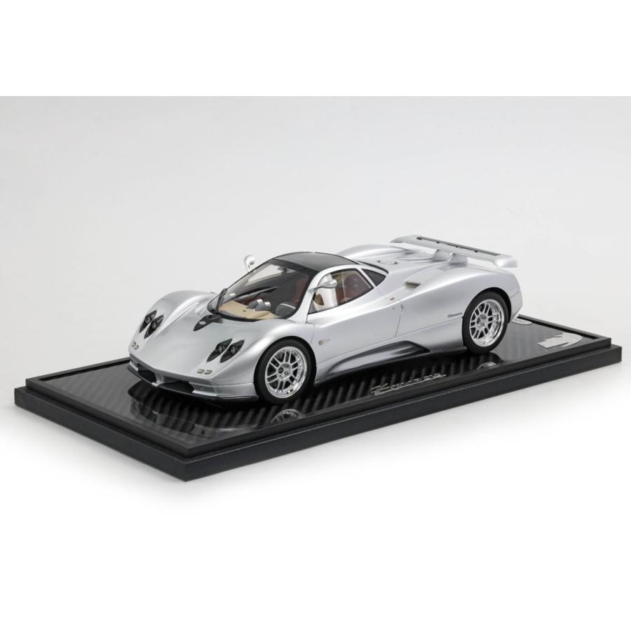 【予約】Pagani ZONDA C12 001 1999 Silver 限定20台 BBR 1/18 ミニカー | 