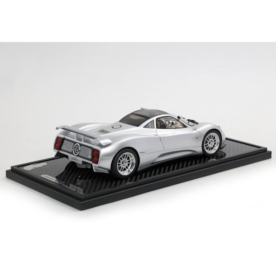 【予約】Pagani ZONDA C12 001 1999 Silver 限定20台 BBR 1/18 ミニカー |  | 01