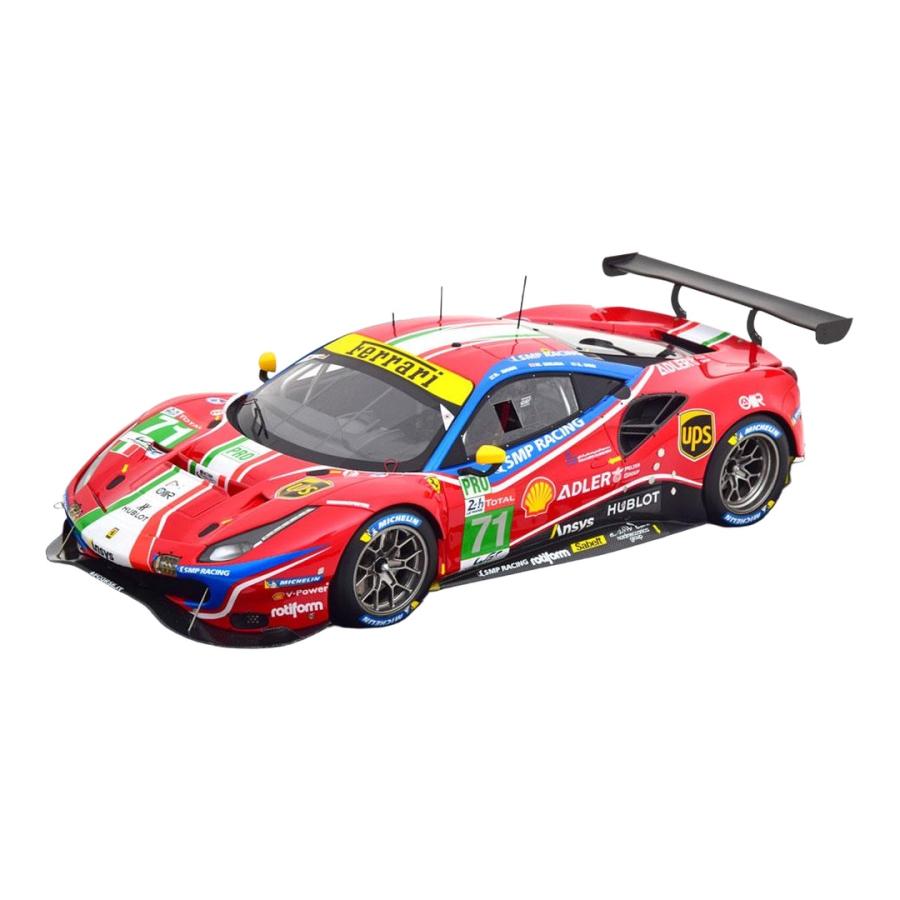 Ferrari 488 GTE LM GTE Pro 2020 No.71 24h Le Mans / BBR 1/18 ミニカー | 