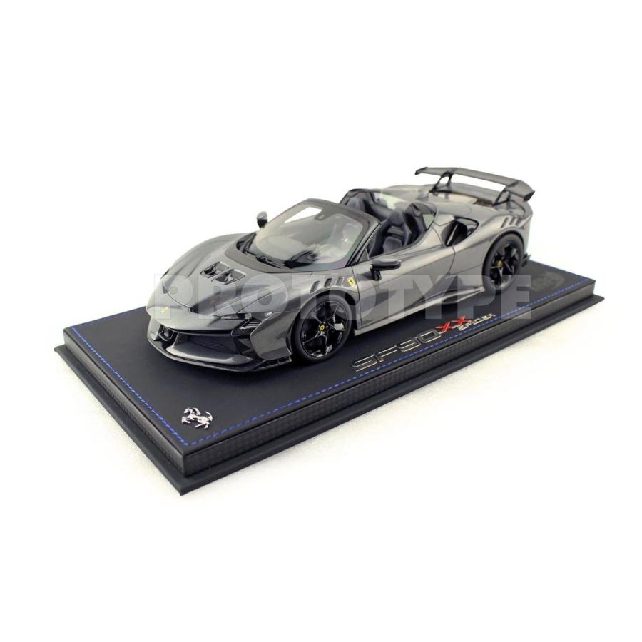 【予約】Ferrariフェラーリ SF90 XX Spider Metallic Gray / BBR 1/18 ミニカー | 