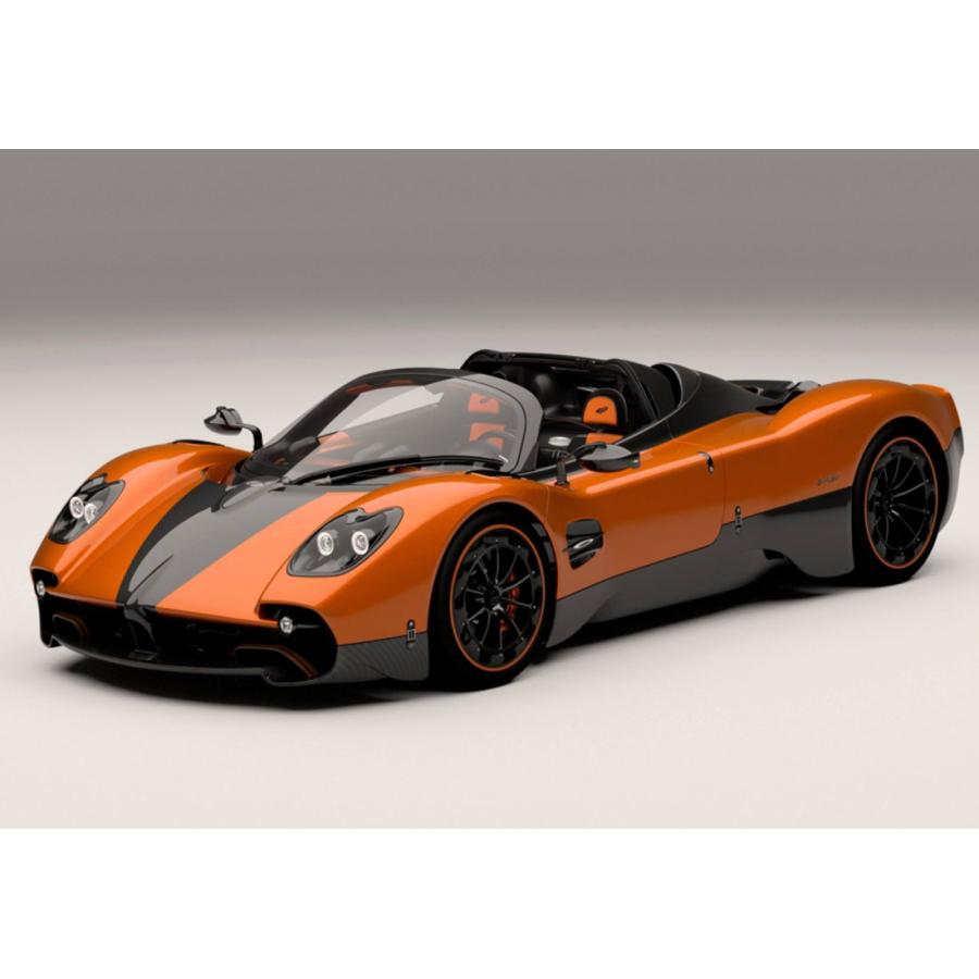 【予約】Paganiパガーニ Utopia Roadster Arancio St. Tropez open roof / BBR 1/18 ミニカー | 